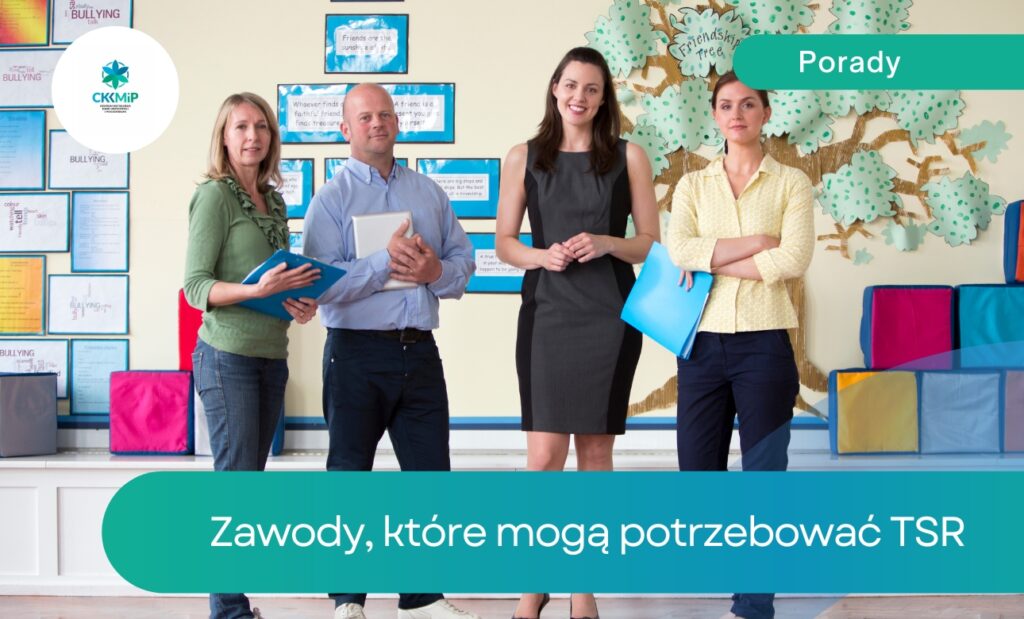 Zawody, które mogą potrzebować TSR